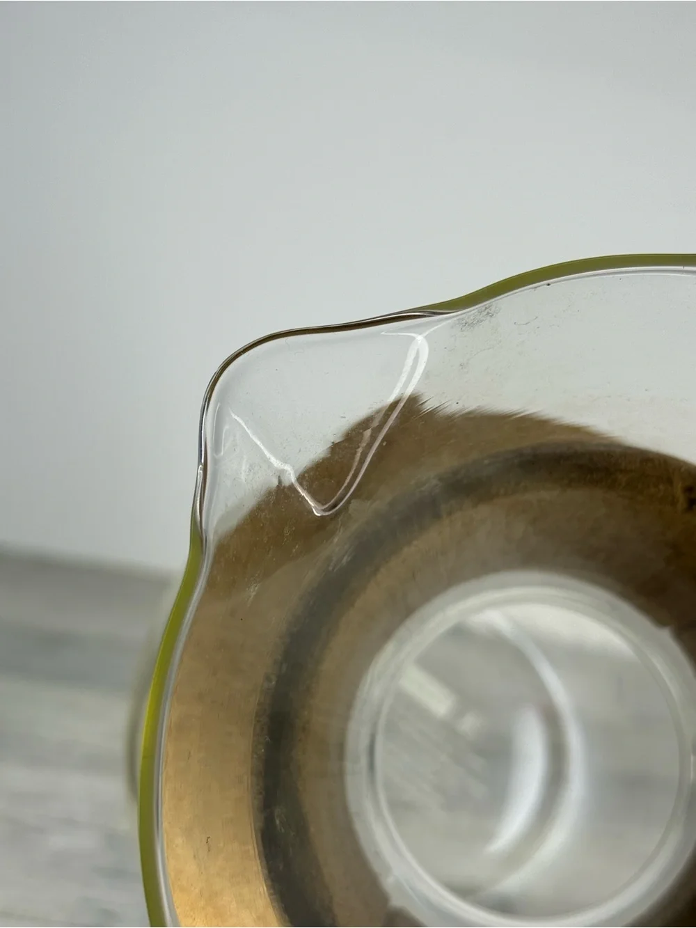 Bodum 34oz Pour Over Coffee Maker made of borosilicate glass.
